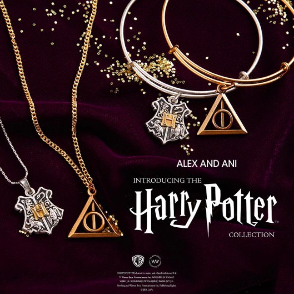 Kolekcja biżuterii Alex and Ani dla fanów Harry