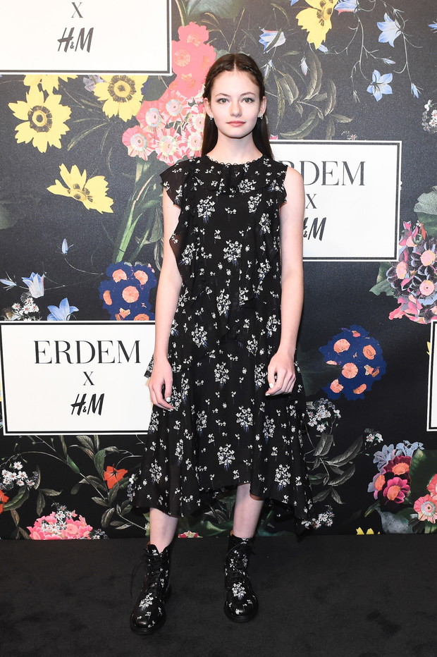 Mackenzie Foy na premierze kolekcji ERDEM x H&M