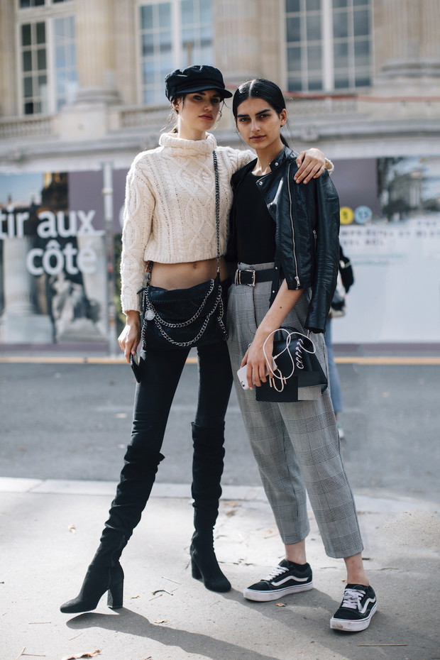 Moda uliczna Paris Fashion Week