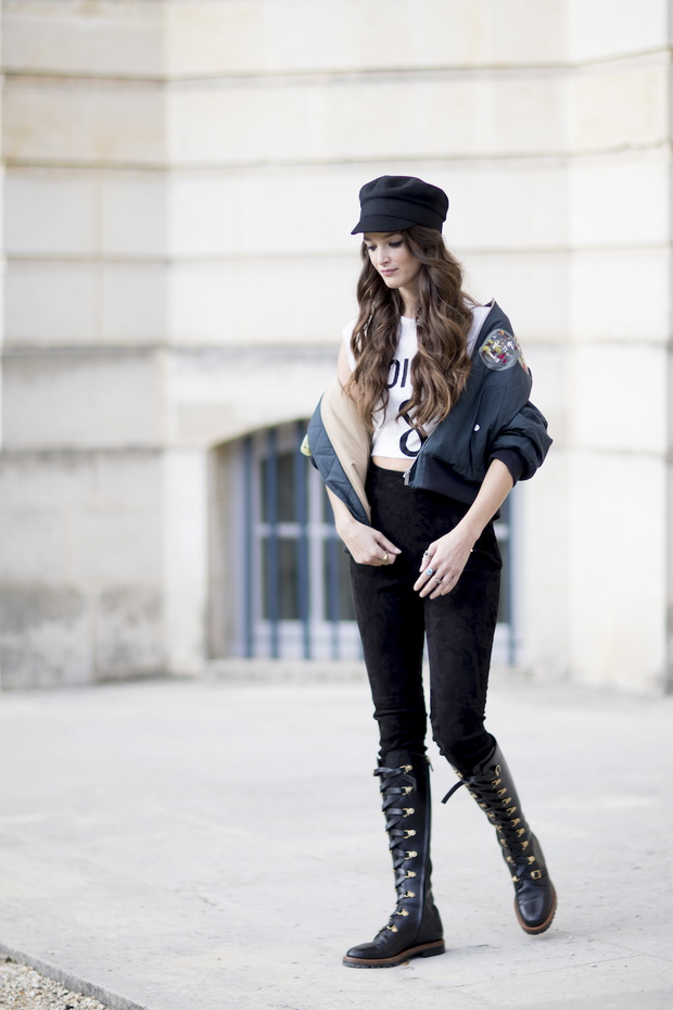 Moda uliczna Paris Fashion Week