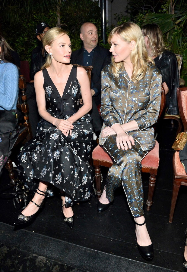 Pokaz kolekcji ERDEM x H&M: Kate Bosworth i Kirsten Dunst