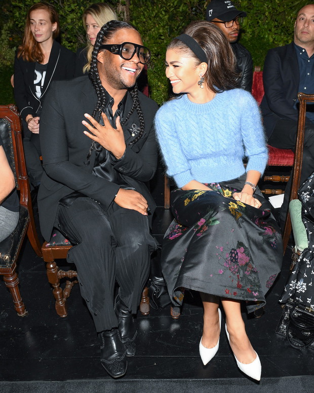 Premiera ERDEM x H&M w Los Angeles: Law Roach i Zendaya Coleman