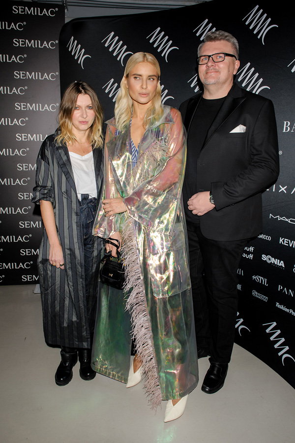 Ilona Majer, Joanna Horodyńska i Rafał Michalak