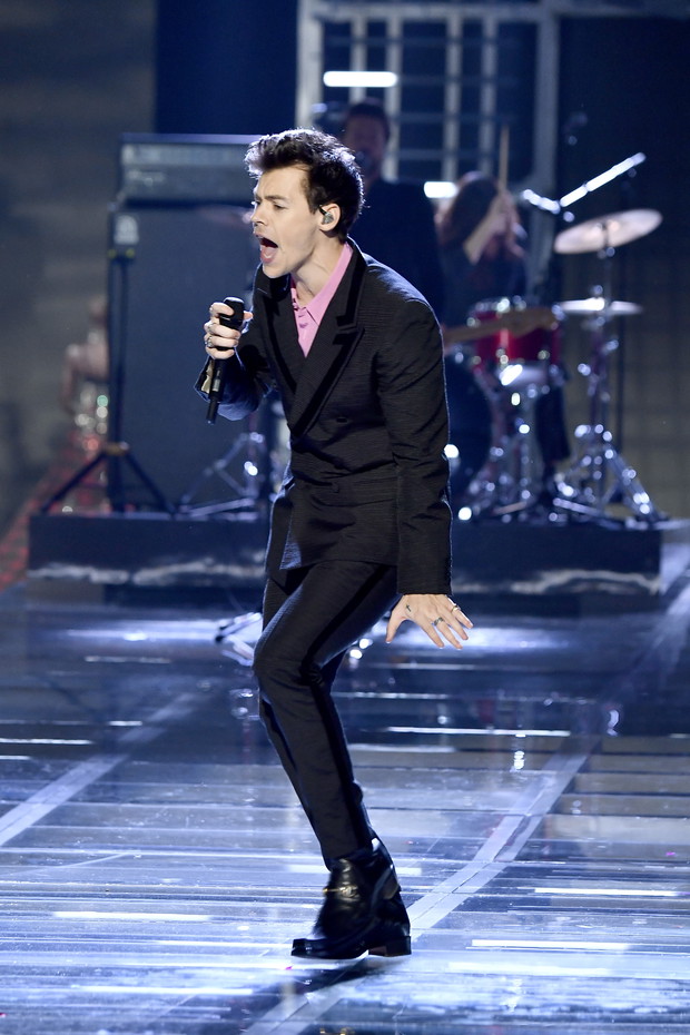 Harry Styles na pokazie Victoria
