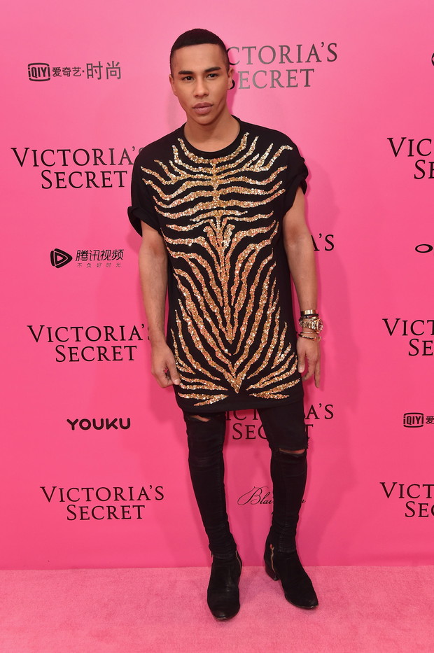Olivier Rousteing na afterparty Victoria