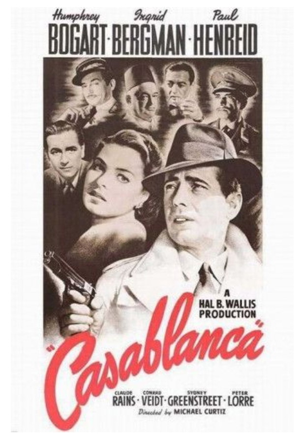 Casablanca, reż. Michael Curtiz