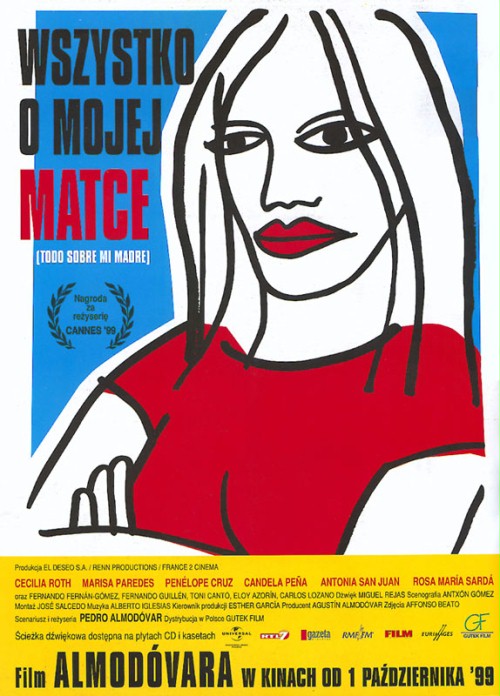 Wszystko o mojej matce, reż. Pedro Almodovar