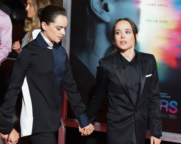Emma Portner i Ellen Page po raz pierwszy publicznie pokazały się w lipcu 2017 roku