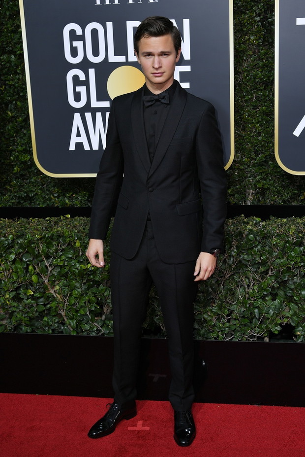 Gwiazdy Złote Globy 2018: Ansel Elgort