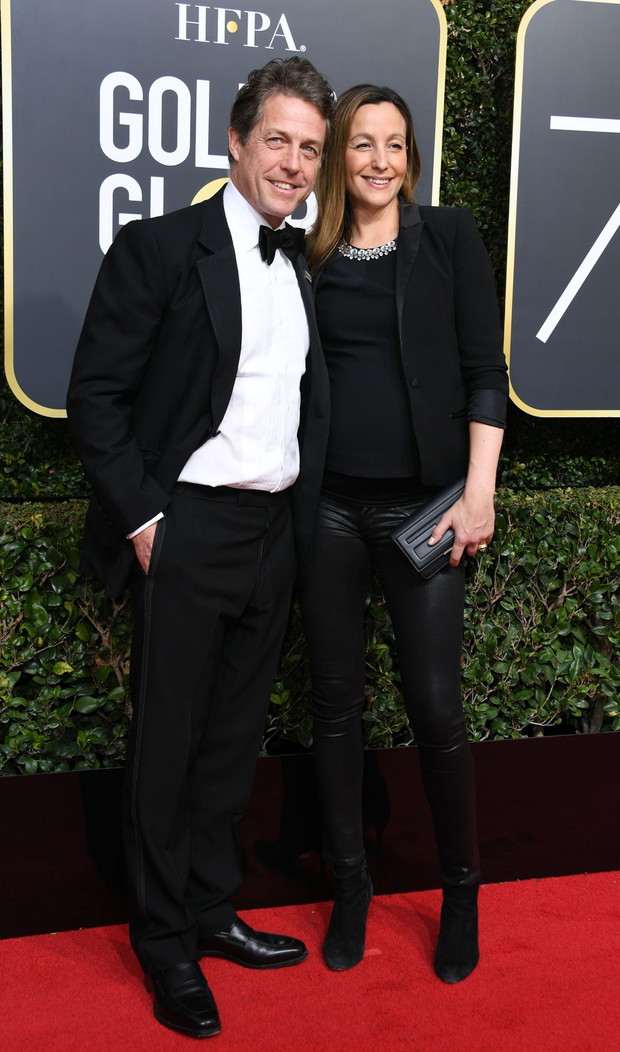 Hugh Grant i Anna Eberstein