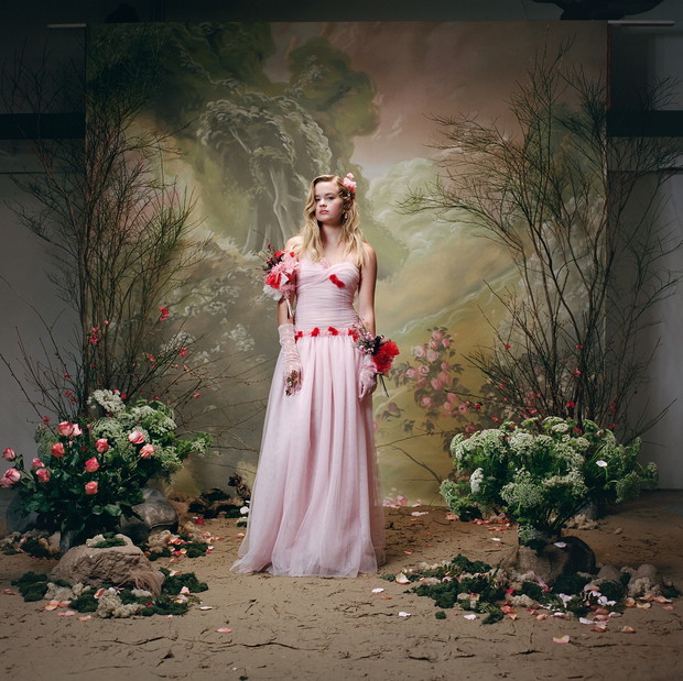 Ava Philippe w lookbooku Rodarte jesień-zima 2018/2019