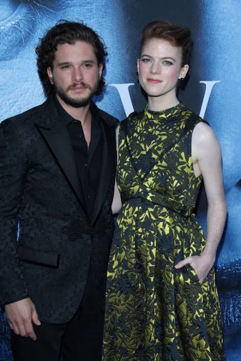 Kit Harrington i Rose Leslie