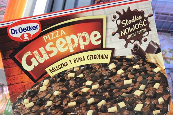 Czekoladowa pizza trafiła do Lidla!