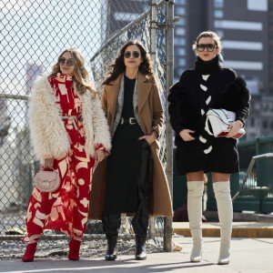Moda uliczna na New York Fashion Week