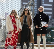 Moda uliczna na New York Fashion Week