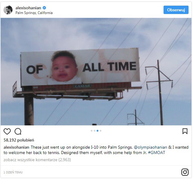 Alexis Ohanian jest dwa lata młodszy od swojej żony.