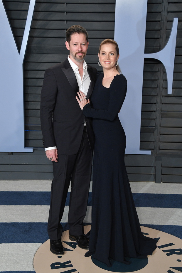 Oscary 2018 after party Vanity Fair: Amy Adams i Darren Le Gallo
