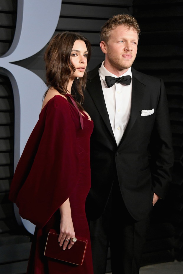 Emily Ratajkowski i Sebastian Bear-McClard na afterparty Vanity Fair