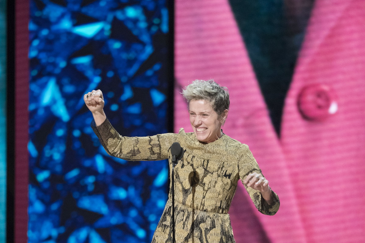 Frances McDormand z Oscarem dla Najlepszej Aktorki