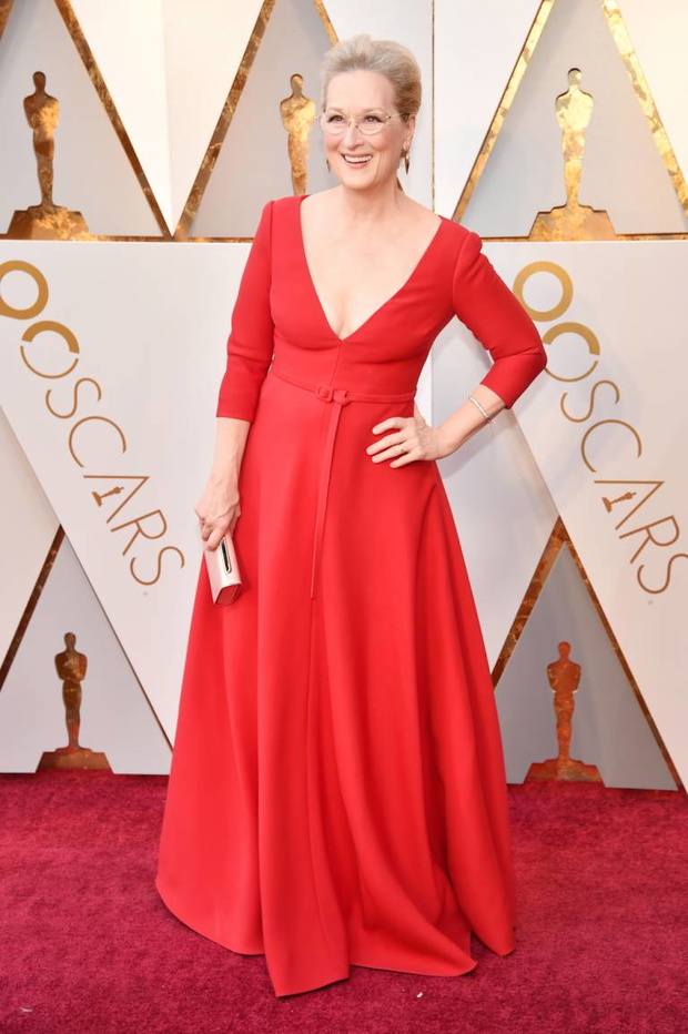 Meryl Streep i Allison Janney założyły niemalże identyczne sukienki!