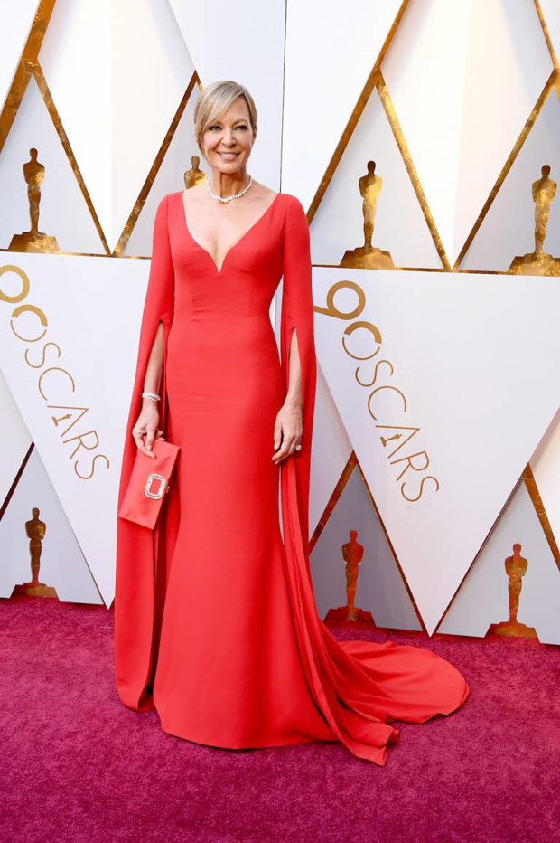 Meryl Streep i Allison Janney założyły niemalże identyczne sukienki!