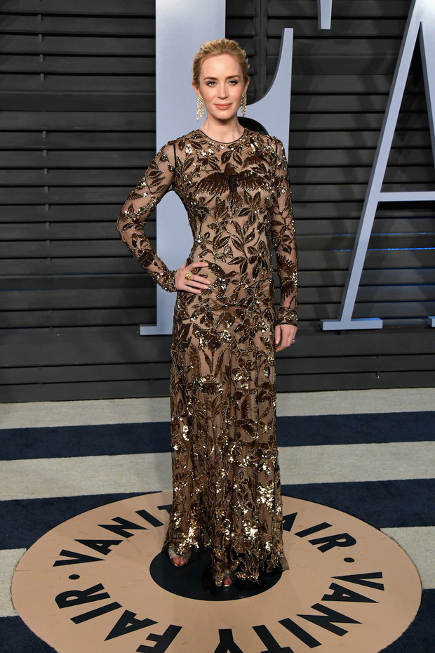 Oscary 2018 after party Vanity Fair: Emily Blunt