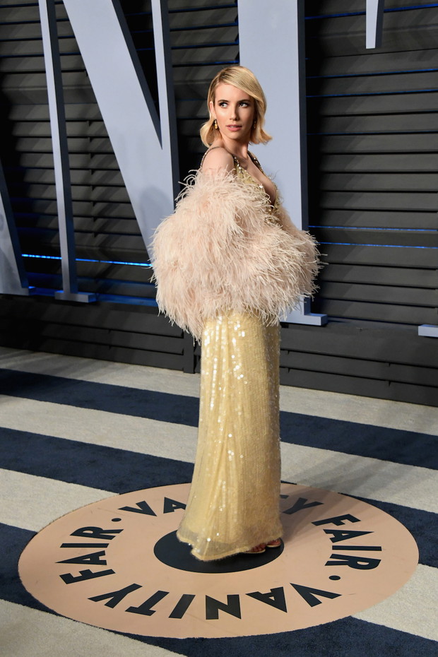 Oscary 2018 after party Vanity Fair: Emma Roberts