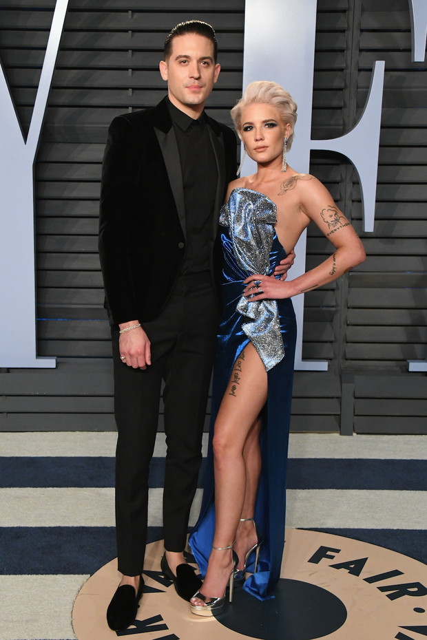 Oscary 2018 after party Vanity Fair: G-Eazy i Halsey