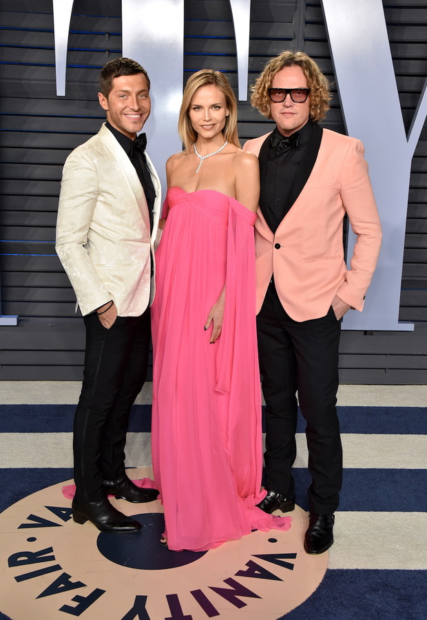 Oscary 2018 after party Vanity Fair: Ntasha Poly i Peter Dundas