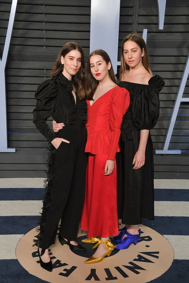 Oscary 2018 after party Vanity Fair: siostry Haim