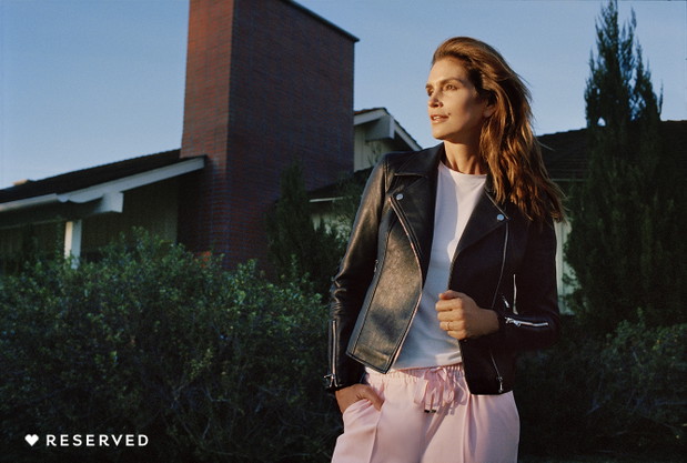 Cindy Crawford w kampanii Reserved na wiosnę 2018 - I love you Cindy