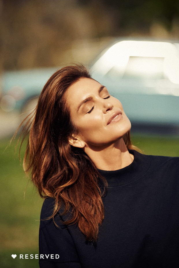 Cindy Crawford w kampanii Reserved na wiosnę 2018 - I love you Cindy