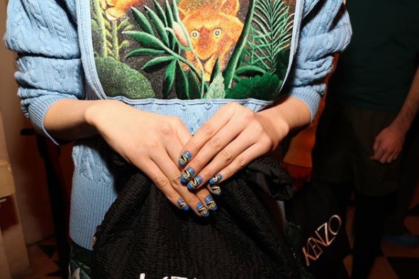 Inglot współpracował przy pokazie KENZO na Paris Fashion Week jesień-zima 2018/2019