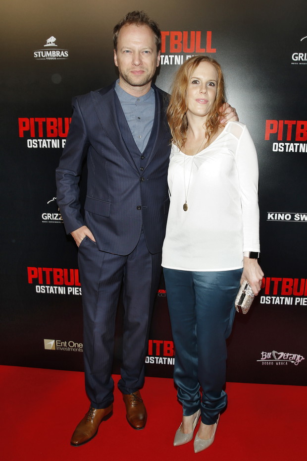 Maciej Stuhr i Katarzyna Błażejewska