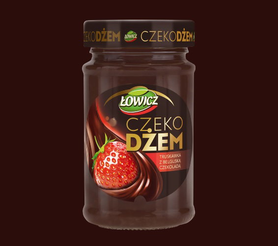 Łowicz wprowadza do swojej oferty dżemy z dodatkiem czekolady!