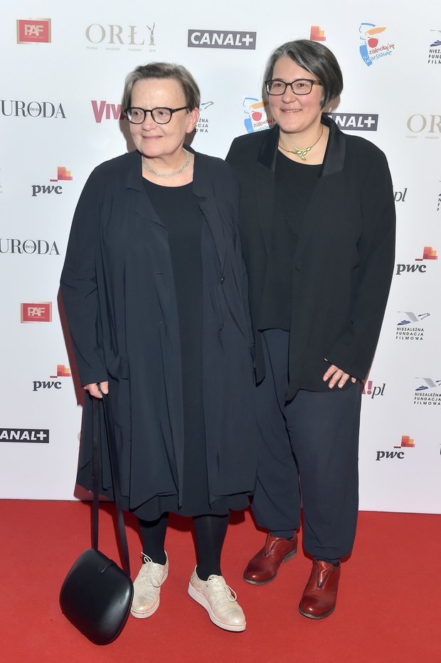 Agnieszka Holland i Kasia Adamik