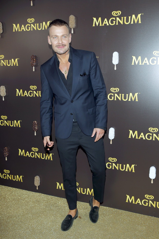 Dawid Woliński, który stworzył kolekcję dla marki Magnum