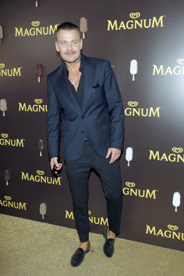 Dawid Woliński, który stworzył kolekcję dla marki Magnum