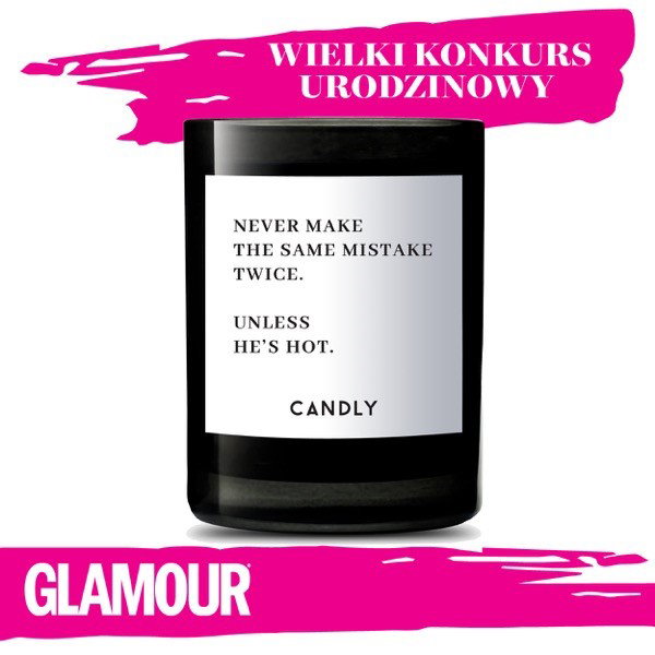 KONKURS URODZINOWY GLAMOUR: Wygraj świecę zapachową Candly dla siebie i swojej przyjaciółki!