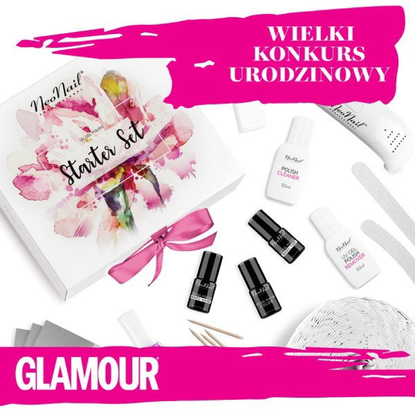 KONKURS URODZINOWY GLAMOUR: Wygraj zestaw Neonail do manicure hybrydowego dla siebie i swojej przyjaciółki!