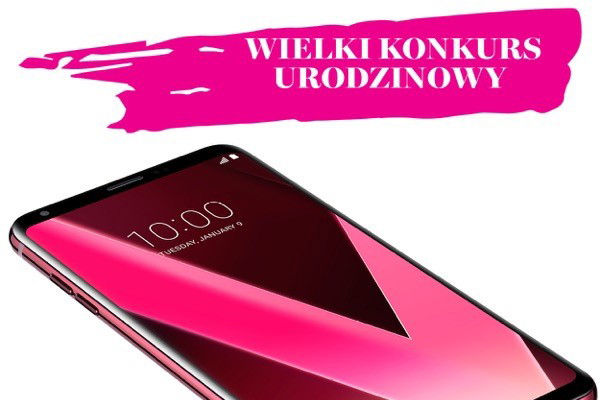 KONKURS URODZINOWY GLAMOUR: Wygraj smartfon LG V30 dla siebie i swojej przyjaciółki!