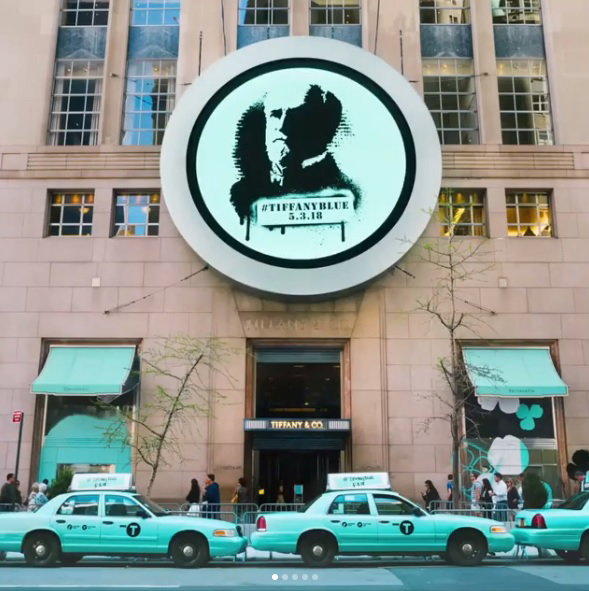 Taksówki w kolorze Tiffany Blue przejęły Nowy Jork!