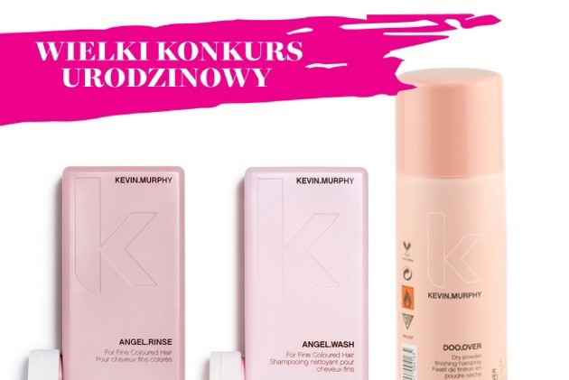 KONKURS URODZINOWY GLAMOUR: Wygraj zestaw kosmetyków Kevin Murphy dla siebie i swojej przyjaciółki!
