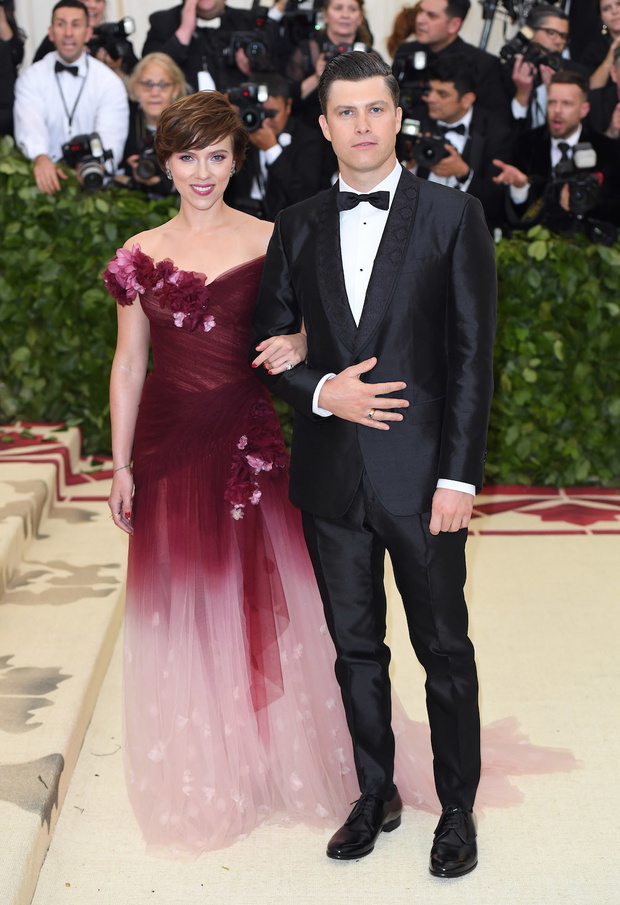 Scarlett Johansson i Colin Jost