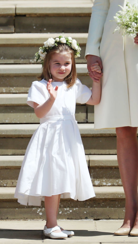 Księżniczka Charlotte i książę George na ślubie Meghan Markle i księcia Harry'ego - sama słodycz!