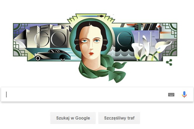 Widzieliście dzisiejsze Google Doodle? Powstało na cześć polskiej malarki!