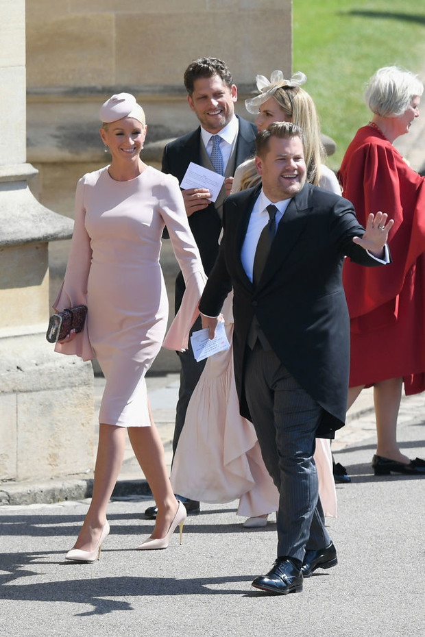 James Corden i Julia Carey