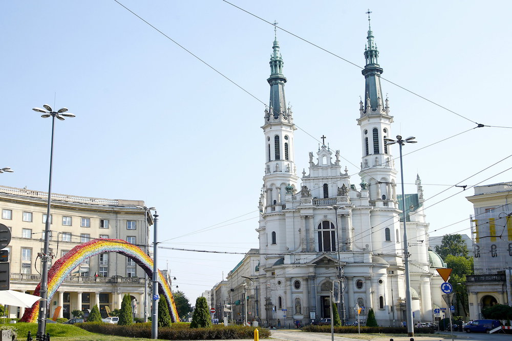 Tęcza wraca na Plac Zbawiciela