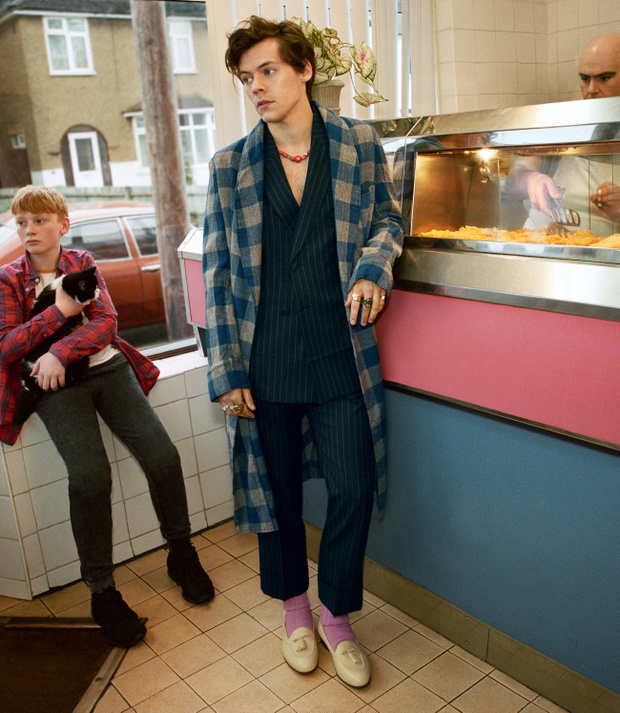 Wcześniej twarzą linii Gucci Tailoring był m.in. Tom Hiddleston.