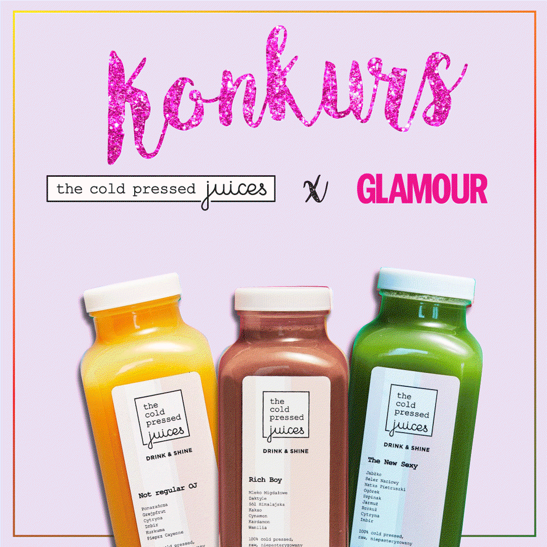 Stwórz glamourowy sok razem z The Cold Pressed Juices!